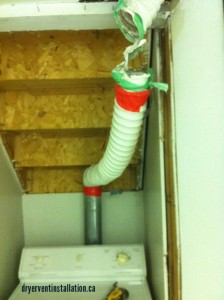 dryer vent rerouting